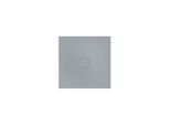 Bette BetteAir Duschfliese 7352-412PLUS,T2 1000 x 1000 mm, quartz, Rechteck, glasierter Titan-Stahl, mit Minimum-Täger