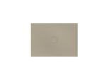 Bette BetteAir Duschfliese 7357-415PLUS,T2 1400 x 1000 mm, cashmere, Rechteck, glasierter Titan-Stahl, mit Minimum-Täger
