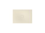 Bette BetteAir Duschfliese 7357-001PLUS,T2 1400 x 1000 mm, pergamon, Rechteck, glasierter Titan-Stahl, mit Minimum-Täger