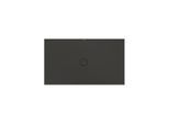 Bette BetteFloor Duschfläche 5801-401PLUS,T1 140x80cm, Glasur, Mini-Wannenträger, anthracite