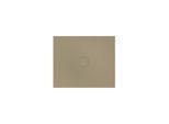 Bette BetteAir Duschfliese 7355-417AE,T2 1200 x 1000 mm, hazel, Rechteck, glasierter Titan-Stahl, mit Minimum-Täger
