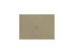 Bette BetteFloor Duschfläche 5851-417T1 140x100cm, Mini-Wannenträger, hazel