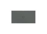 Bette BetteFloor Duschfläche 5937-403PLUS,T1 150x80cm, Glasur, Mini-Wannenträger, smoke