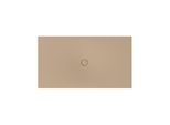 Bette BetteFloor Duschfläche 5818-425AE 180x100cm, Antirutsch/Pro, greige