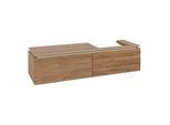 Villeroy und Boch Legato Waschtischunterschrank B69000RH 160x38x50cm, Waschtisch rechts, Kansas Oak