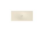 Bette BetteFloor Duschfläche 5949-001PLUS,T1 160x75cm, Glasur, Mini-Wannenträger, pergamon