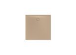 Bette BetteFloor Side Duschfläche 3391-425AE 120x120cm, Antirutsch/Pro, greige