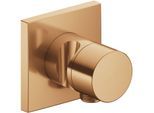 Keuco IXMO Pure Absperrventil 59541030202 Bronze gebürstet, Unterputz, eckig, Schlauchanschluss/Brausehalter