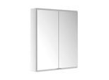Keuco Royal Modular 2.0 Spiegelschrank 800201081100200 800 x 900 x 160 mm, 2 Steckdosen, Wandvorbau, 2-türig