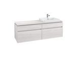 Villeroy & Boch Legato Waschtischunterschrank B69100E8 160x55x50cm, White Wood
