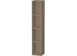 Duravit L-Cube Regalelement LC120503535 18x18cm, 4 Fächer, vertikal, Eiche terra
