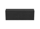 Ideal Standard Waschtisch-Unterschrank T4331Y4 ohne Ausschnitt, 2 Auszüge, 160 x 37 x 55 cm, Eiche geflammt Furnier