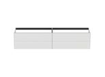 Ideal Standard Conca Waschtisch-Unterschrank T4336Y1 240x50,5x54cm, ohne Waschtisch-Platte, 4 Auszüge, Weiß matt lackiert