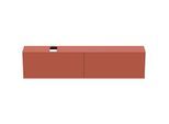 Ideal Standard Conca Waschtisch-Unterschrank T4340Y3 240x37x55cm, mit Ausschnitt, 2 Auszüge, Sunset matt lackiert