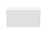 Ideal Standard Conca Waschtisch-Unterschrank T4319Y1 ohne Ausschnitt, 1 Auszug, 100 x 37 x 55 cm, Weiß matt lackiert