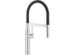 Grohe Essence Küchenarmatur 30294000 chrom, herausziehbare Profibrause