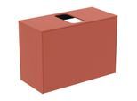 Ideal Standard Conca Waschtisch-Unterschrank T3935Y3 mit Ausschnitt, 1 Auszug, 80x37x55 cm, mittig, Sunset matt lackiert