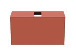 Ideal Standard Conca Waschtisch-Unterschrank T3936Y3 mit Ausschnitt, 1 Auszug, 100x37x55 cm, mittig, Sunset matt lackiert