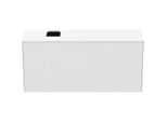 Ideal Standard Conca Waschtisch-Unterschrank T3938Y1 mit Ausschnitt, 1 Auszug, 120x37x55 cm, rechts/links, Weiß matt lackiert