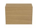 Ideal Standard Conca Waschtisch-Unterschrank T4318Y6 ohne Ausschnitt, 1 Auszug, 80 x 37 x 55 cm, Eiche hell Furnier