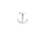 Hewi 477 Haken 477.90.05298 3-fach, drehbar, über 15mm Dicke, signalweiß