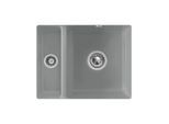 Villeroy und Boch Unterbauspüle 675802SL mit Ablaufgarnitur und Excenterbetätigung, Stone