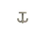 Hewi 477 Haken 477.90.05186 3-fach, drehbar, bis 15mm Dicke, sand