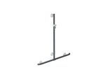 Hewi System 800 K Duschhandlauf 950.35.4409986 1250 x 962 mm, sand, mit verschiebbarer Brausestange