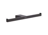hansgrohe AddStoris Papierrollenhalter 41748670 doppelt, Wandmontage, Metall, mattschwarz