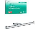 hansgrohe AddStoris Papierrollenhalter 41748000 doppelt, Wandmontage, Metall, chrom