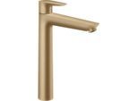hansgrohe Talis E Waschtisch-Einhebelmischer 71717140 5 l/min, ohne Ablaufgarnitur, brushed bronze