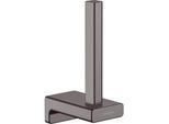hansgrohe AddStoris Reservepapierhalter 41756340 Wandmontage, Metall, brushed black chrome
