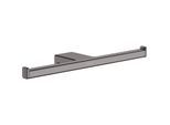 hansgrohe AddStoris Papierrollenhalter 41748340 doppelt, Wandmontage, Metall, brushed black chrome