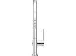 hansgrohe Aqittura M91 Küchenarmatur 76839800 SodaSystem 210, Ausziehauslauf, Starter Set, Edelstahl Finish