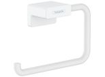 hansgrohe AddStoris Papierrollenhalter 41771700 ohne Deckel, Wandmontage, Metall, mattweiß