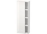 Duravit DuraStyle Hochschrank DS1238R2218 50x24x140cm, Tür rechts, weiß hochglanz/weiß matt
