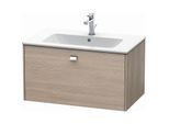 Duravit Brioso Waschtischunterbau BR400201031 820x479mm, Pine Silver/Chrom, 1 Auszug