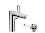 hansgrohe Talis E 150 Waschtischarmatur 71754000 chrom, mit Ablaufgarnitur