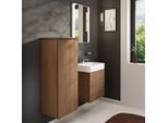 hansgrohe Xilesa E Halbhochschrank 54283550 400x350mm, Türanschlag links, Eiche Kaschmir