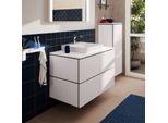 hansgrohe Xilesa E Waschtischunterschrank 54301700 2 Schubkästen ohne PushOpen, 980 x 550 mm, mattweiß