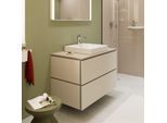 hansgrohe Xilesa E Waschtischunterschrank 54301780 2 Schubkästen ohne PushOpen, 980 x 550 mm, sandbeige matt