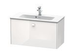 Duravit Brioso Waschtischunterschrank BR401102222 820x389mm, Weiß Hochglanz, 1 Auszug