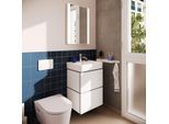 hansgrohe Xilesa E Waschtischunterschrank 54290700 480x380mm, 2 Schubkästen, für Handwaschbecken, mit PushOpen, weiß matt