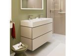 hansgrohe Xilesa E Waschtischunterschrank 54264780 1180x470mm, 2 Schubkästen, sandbeige matt