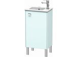 Duravit Brioso Waschtischunterbau BR4400R1009 420x683x289mm, Lichtblau Matt/Chrom, Tür rechts