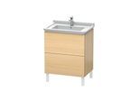 Duravit L-Cube Waschtisch-Unterschrank LC660807171 67 x 46,9 cm, mediterane eiche, 2 Auszüge, stehend