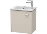 Duravit Brioso Waschtischunterbau BR4000L9191 420x442x289mm, Taupe, Tür links