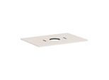 hansgrohe Xilesa E Konsole 54275780 Ausschnitt mittig, ohne Hahnloch, 780 x 550 mm, sandbeige matt