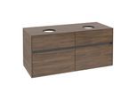 Villeroy und Boch Collaro Waschtischunterschrank C04400VH 120 x 54,8 x 50 cm, für 2 Waschtische, Arizona Oak