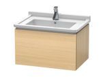Duravit L-Cube Waschtisch-Unterschrank LC616407171 67 x 46,9 cm, mediterane eiche, 1 Auszug, wandhängend
